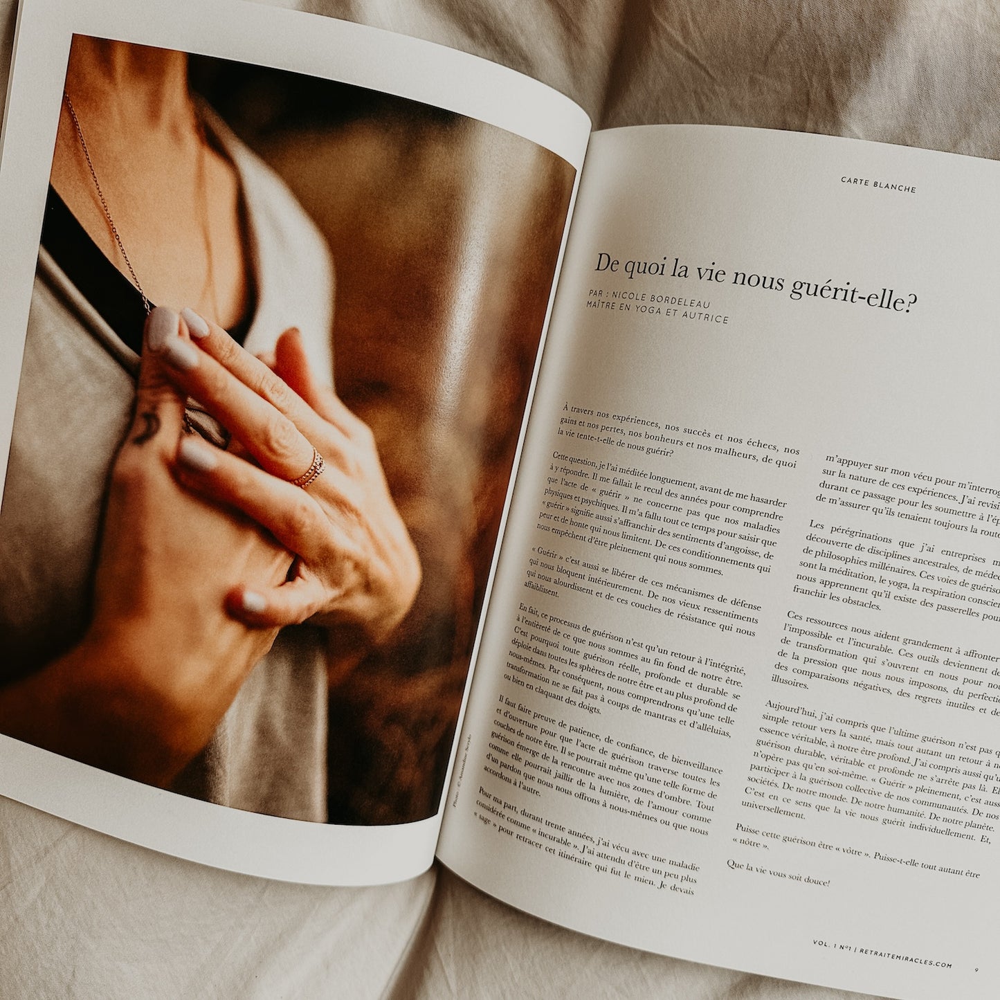 MIRACLES Magazine: The road to oneself, together (with postal delivery)
